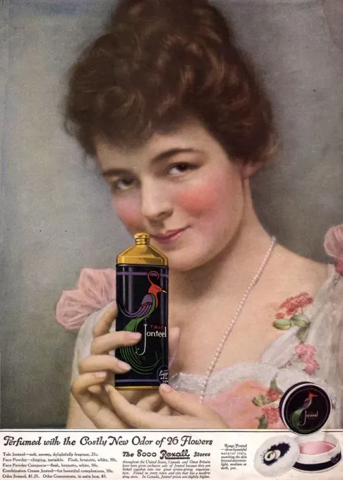 Framed Print : 1910s USA talc talcum powder jonteel skin care skincare Framed Print : 1910s USA talc talcum powder jonteel skin care skincare