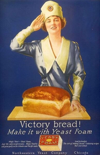 1910s USA victory bakers flour baking bread