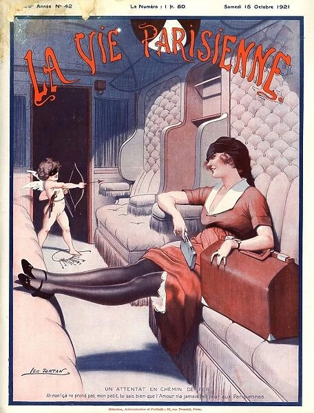 1920s, France, La Vie Parisienne, Magazine Cover