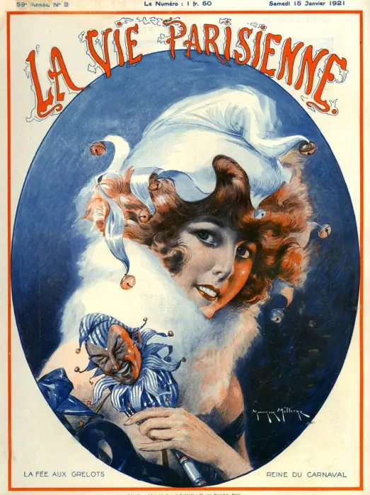Framed Print : 1920s France La Vie Parisienne Magazine Cover Framed Print : 1920s France La Vie Parisienne Magazine Cover