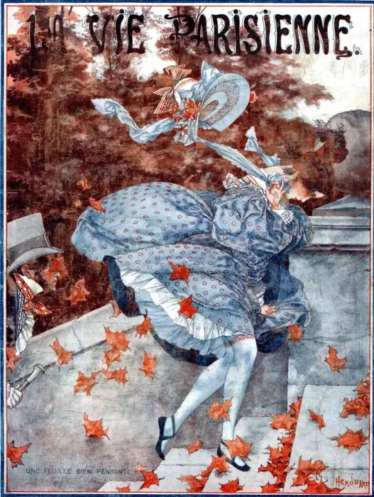 Framed Print : 1920s France La Vie Parisienne Magazine Cover Framed Print : 1920s France La Vie Parisienne Magazine Cover