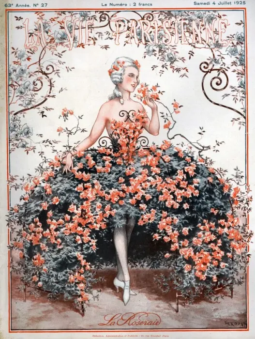 Framed Print : 1920s France La Vie Parisienne Magazine Cover Framed Print : 1920s France La Vie Parisienne Magazine Cover