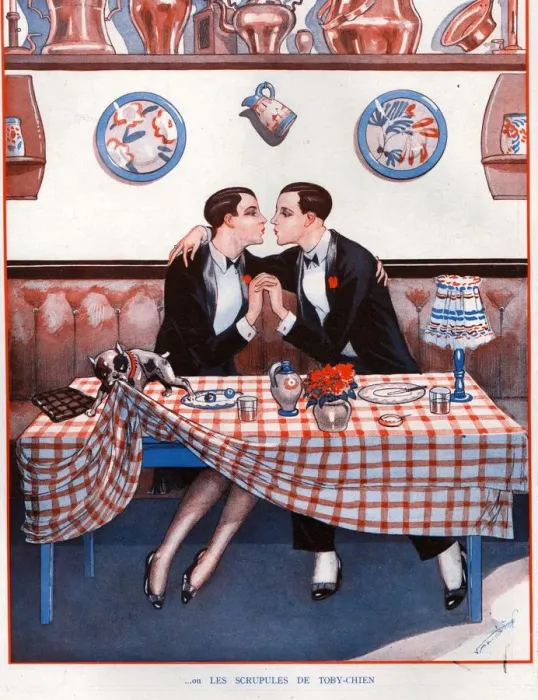 Framed Print : 1920s, France, La Vie Parisienne, Magazine Plate Framed Print : 1920s, France, La Vie Parisienne, Magazine Plate