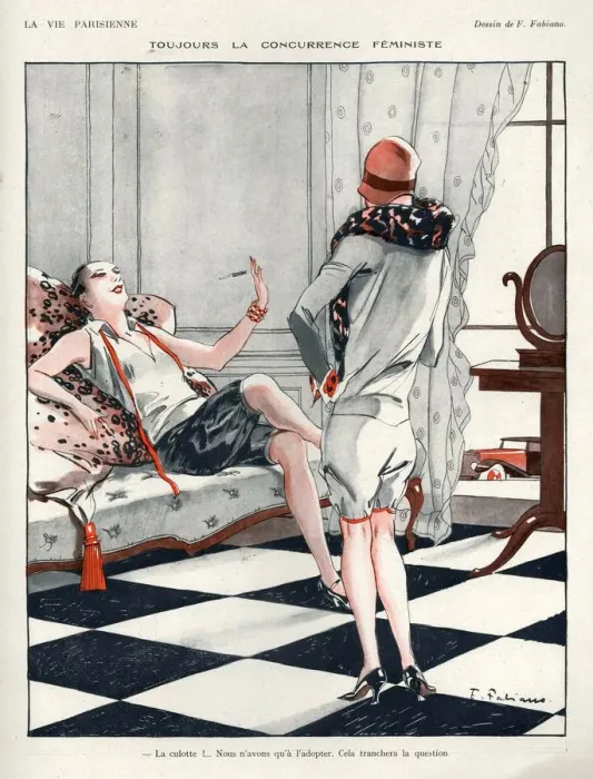 Framed Print : 1920s, France, La Vie Parisienne, Magazine Plate Framed Print : 1920s, France, La Vie Parisienne, Magazine Plate