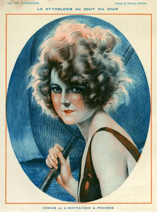 Framed Print : 1920s France La Vie Parisienne Magazine Plate Framed Print : 1920s France La Vie Parisienne Magazine Plate
