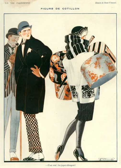 Framed Print : 1920s France La Vie Parisienne Magazine Plate Framed Print : 1920s France La Vie Parisienne Magazine Plate
