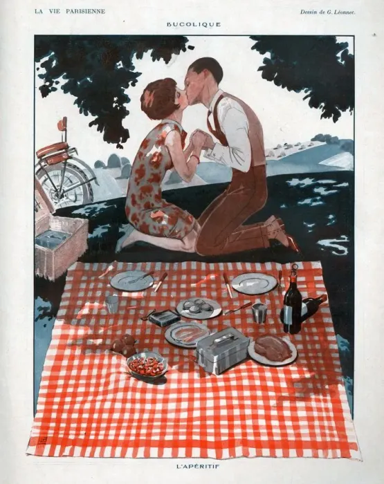 Framed Print : 1920s, France, La Vie Parisienne, Magazine Plate Framed Print : 1920s, France, La Vie Parisienne, Magazine Plate