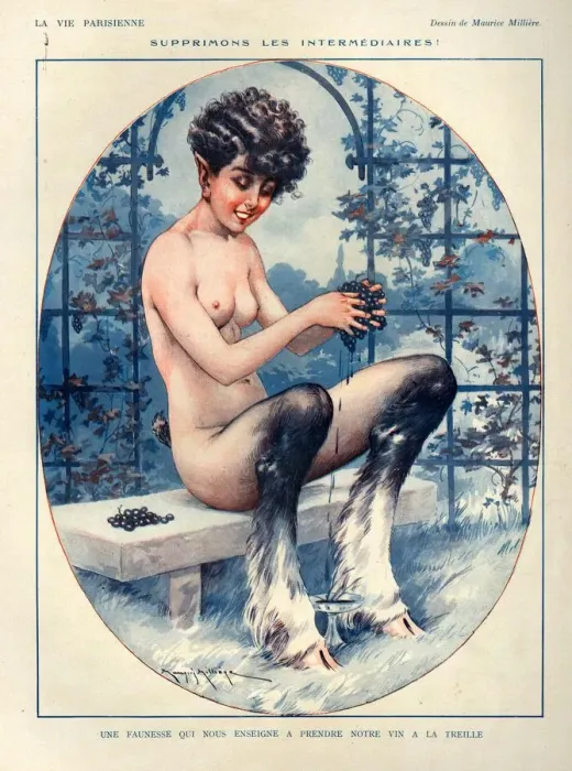 Framed Print : 1920s, France, La Vie Parisienne, Magazine Plate Framed Print : 1920s, France, La Vie Parisienne, Magazine Plate