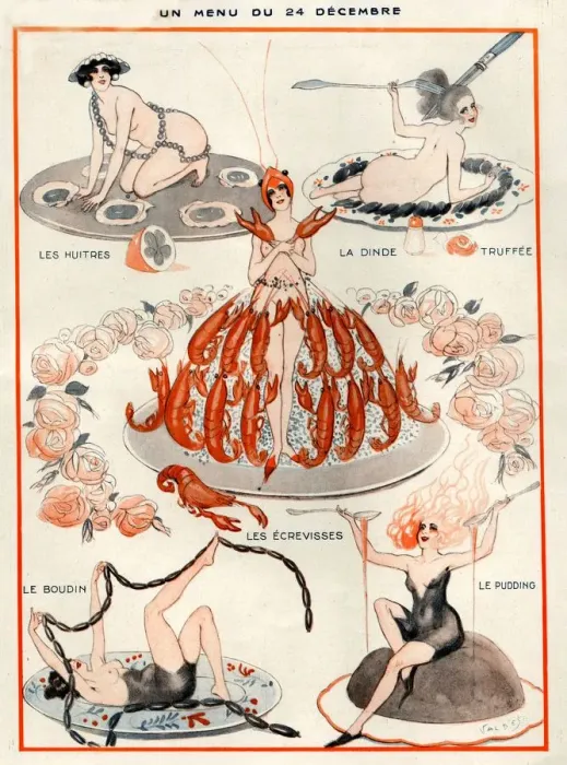 Framed Print : 1920s France La Vie Parisienne Magazine Plate Framed Print : 1920s France La Vie Parisienne Magazine Plate