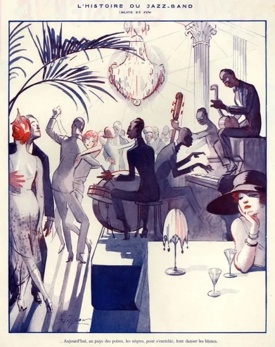 Framed Print : 1920s France La Vie Parisienne Magazine Plate Framed Print : 1920s France La Vie Parisienne Magazine Plate