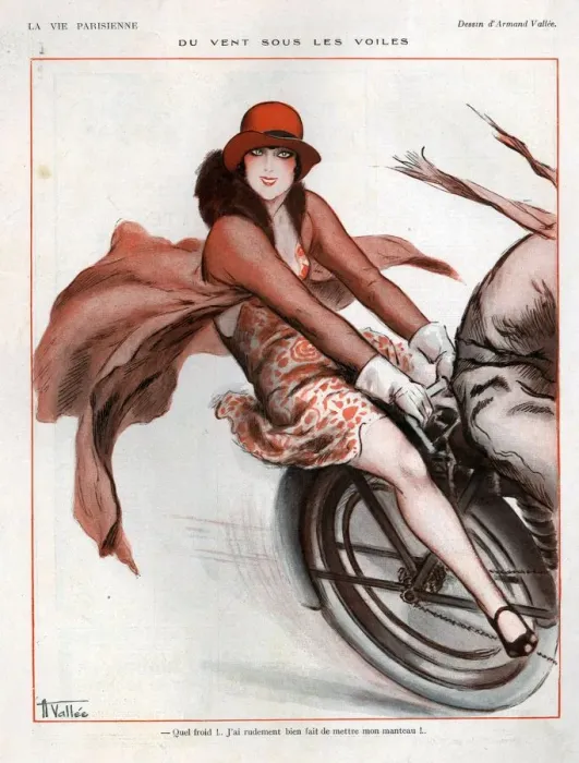Framed Print : 1920s, France, La Vie Parisienne, Magazine Plate