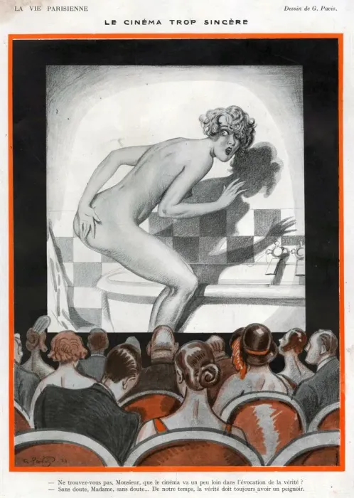 Framed Print : 1920s France La Vie Parisienne Magazine Plate Framed Print : 1920s France La Vie Parisienne Magazine Plate