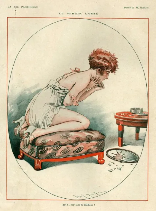 Framed Print : 1920s, France, La Vie Parisienne, Magazine Plate Framed Print : 1920s, France, La Vie Parisienne, Magazine Plate