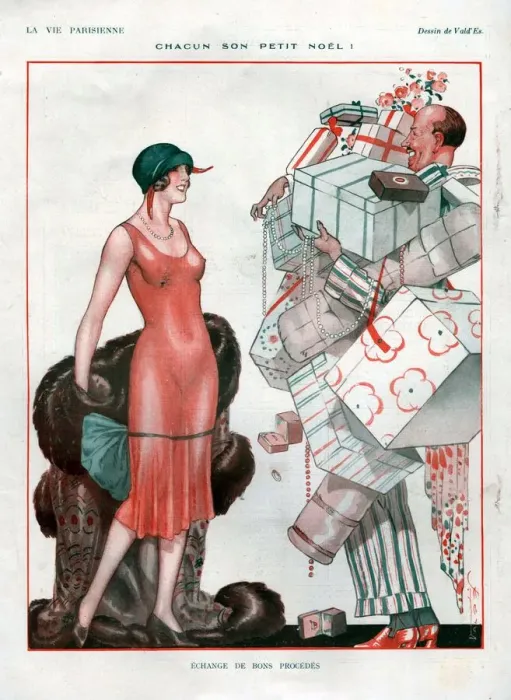 Framed Print : 1920s, France, La Vie Parisienne, Magazine Plate Framed Print : 1920s, France, La Vie Parisienne, Magazine Plate