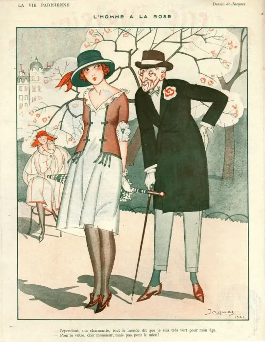 Framed Print : 1920s, France, La Vie Parisienne, Magazine Plate Framed Print : 1920s, France, La Vie Parisienne, Magazine Plate