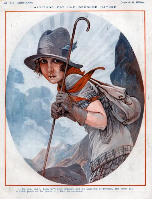 Framed Print : 1920s, France, La Vie Parisienne, Magazine Plate Framed Print : 1920s, France, La Vie Parisienne, Magazine Plate