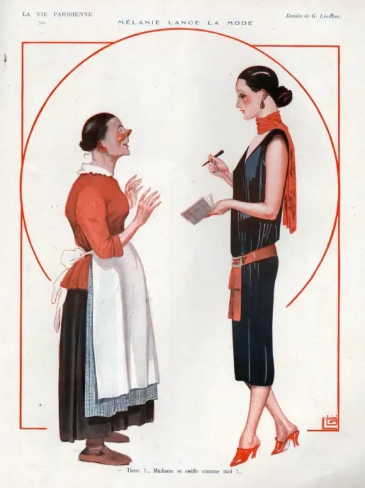 Framed Print : 1920s, France, La Vie Parisienne, Magazine Plate Framed Print : 1920s, France, La Vie Parisienne, Magazine Plate