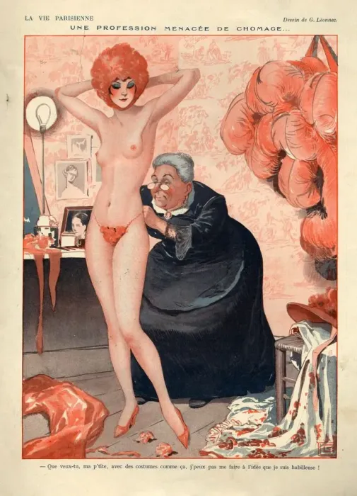 Framed Print : 1920s, France, La Vie Parisienne, Magazine Plate Framed Print : 1920s, France, La Vie Parisienne, Magazine Plate