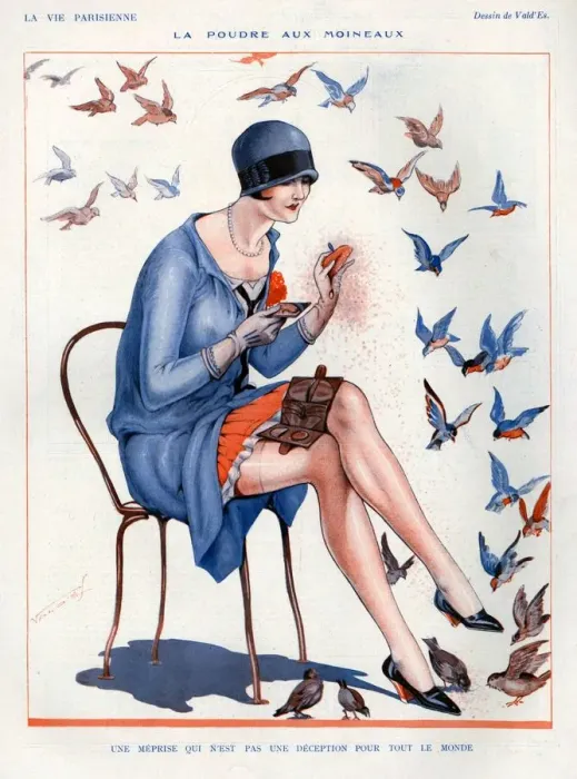 Framed Print : 1920s, France, La Vie Parisienne, Magazine Plate Framed Print : 1920s, France, La Vie Parisienne, Magazine Plate