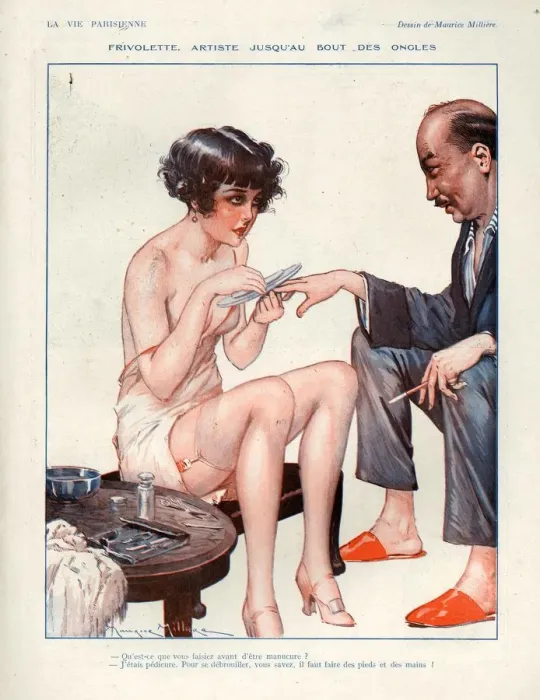 Framed Print : 1920s, France, La Vie Parisienne, Magazine Plate Framed Print : 1920s, France, La Vie Parisienne, Magazine Plate