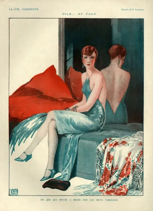 Framed Print : 1920s, France, La Vie Parisienne, Magazine Plate Framed Print : 1920s, France, La Vie Parisienne, Magazine Plate