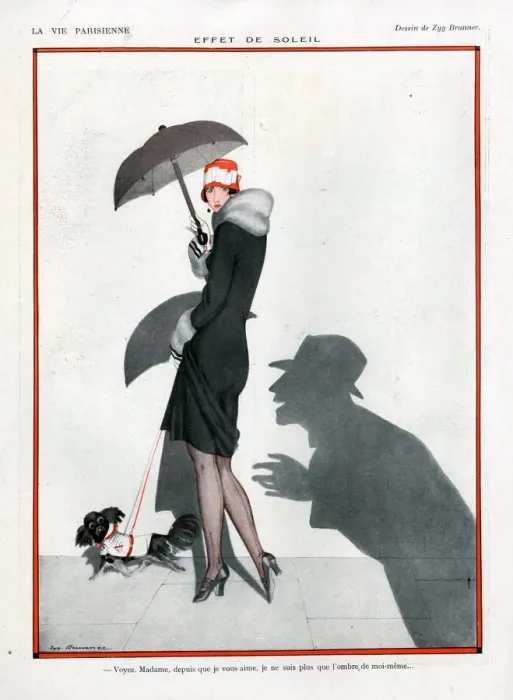 Framed Print : 1920s, France, La Vie Parisienne, Magazine Plate Framed Print : 1920s, France, La Vie Parisienne, Magazine Plate