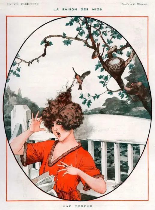 Framed Print : 1920s France La Vie Parisienne Magazine Plate Framed Print : 1920s France La Vie Parisienne Magazine Plate