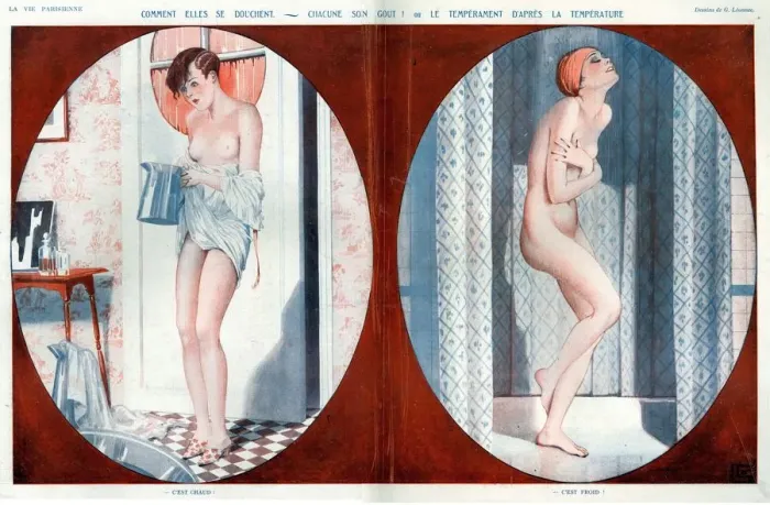 Framed Print : 1920s France La Vie Parisienne Magazine Plate Framed Print : 1920s France La Vie Parisienne Magazine Plate