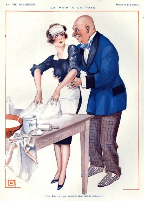 Framed Print : 1920s France La Vie Parisienne Magazine Plate Framed Print : 1920s France La Vie Parisienne Magazine Plate