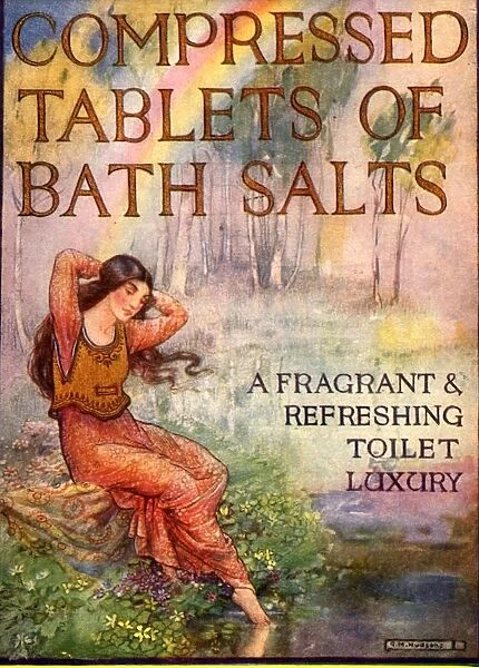 1920s UK bath salts baths bathrooms