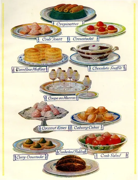Framed Print : 1920s UK Food Magazine Plate Framed Print : 1920s UK Food Magazine Plate