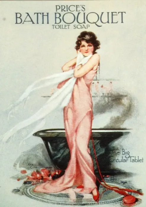 Framed Print : 1920s UK glamour prices baths Framed Print : 1920s UK glamour prices baths