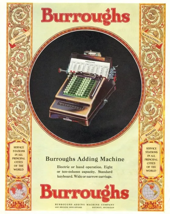 Framed Print : 1920s USA equipment burroughs adding machines accountants Framed Print : 1920s USA equipment burroughs adding machines accountants