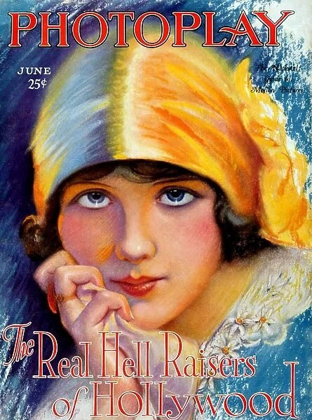 1920s USA Photoplay Magazine Cover