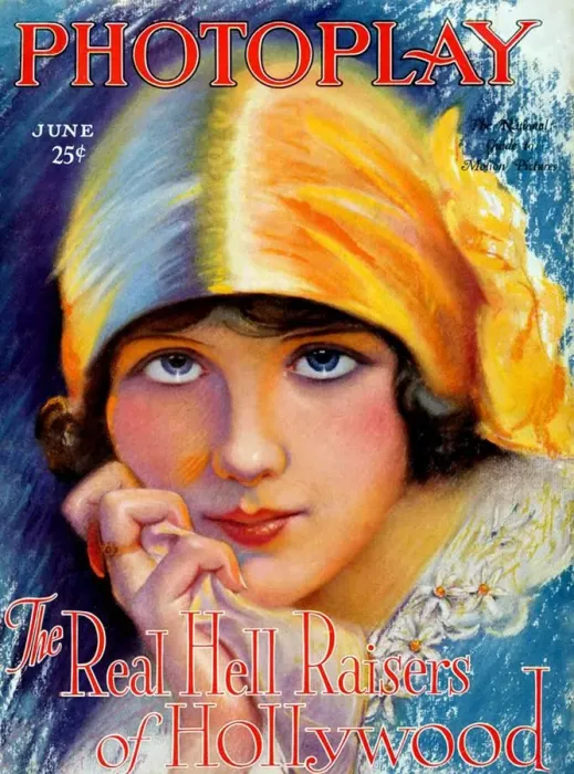 Framed Print : 1920s USA Photoplay Magazine Cover Framed Print : 1920s USA Photoplay Magazine Cover