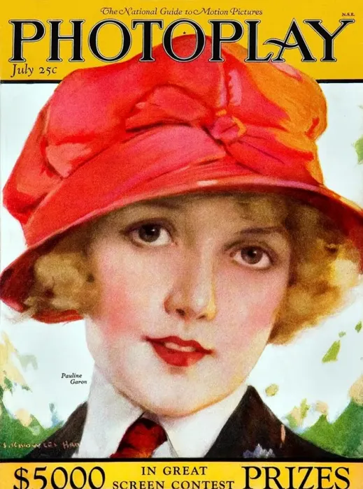 Framed Print : 1920s USA Photoplay Magazine Cover Framed Print : 1920s USA Photoplay Magazine Cover