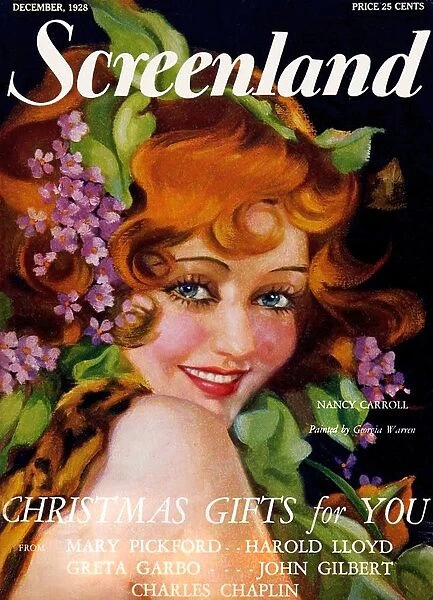 1920s USA Screenland Magazine Cover