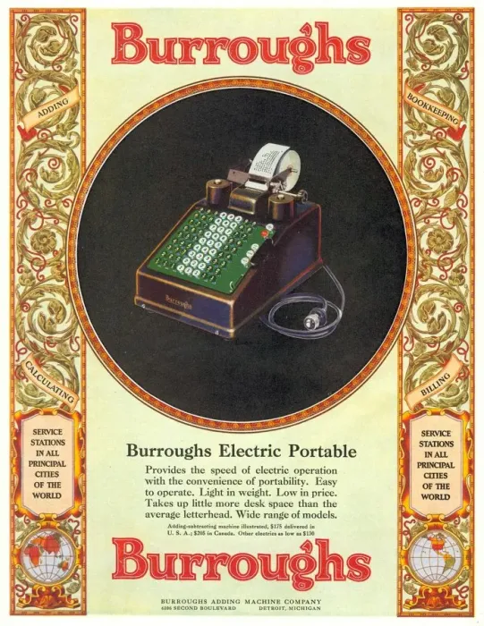 Framed Print : 1929 1920s USA equipment burroughs adding machines accountants