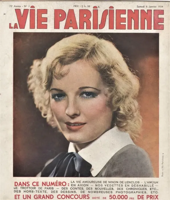 Framed Print : 1930s France La Vie Parisienne Magazine Cover Framed Print : 1930s France La Vie Parisienne Magazine Cover