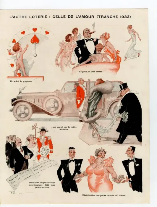 Framed Print : 1930s France Le Sourire Magazine Plate