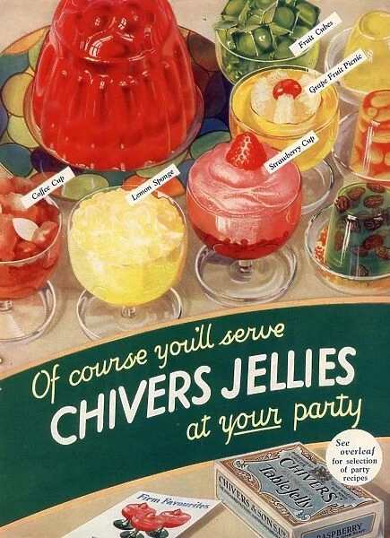 1930s UK chivers jelly