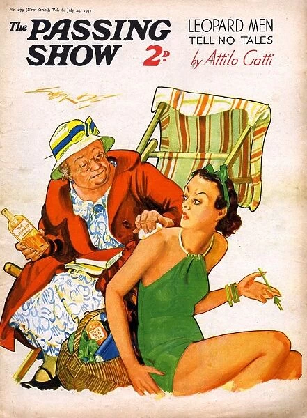 1930s UK The Passing Show Magazine Cover