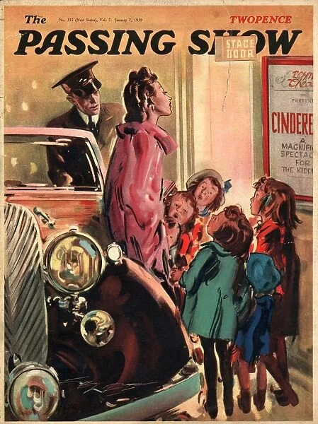 1930s, UK, the Passing Show, Magazine Cover