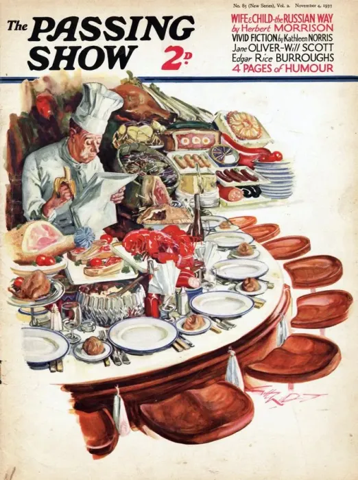 Framed Print : 1930s, UK, The Passing Show, Magazine Cover Framed Print : 1930s, UK, The Passing Show, Magazine Cover