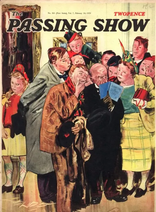 Framed Print : 1930s, UK, The Passing Show, Magazine Cover Framed Print : 1930s, UK, The Passing Show, Magazine Cover