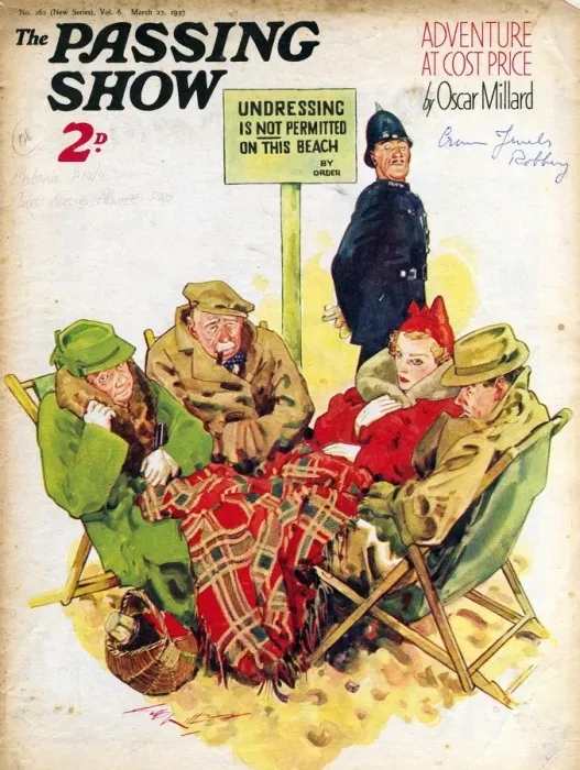 Framed Print : 1930s, UK, The Passing Show, Magazine Cover Framed Print : 1930s, UK, The Passing Show, Magazine Cover