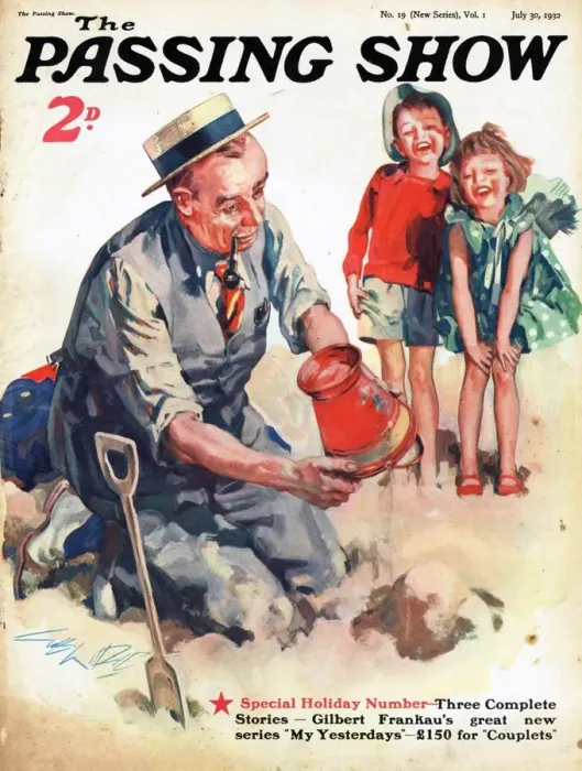 Framed Print : 1930s, UK, The Passing Show, Magazine Cover