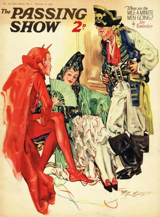 Framed Print : 1930s, UK, The Passing Show, Magazine Cover Framed Print : 1930s, UK, The Passing Show, Magazine Cover