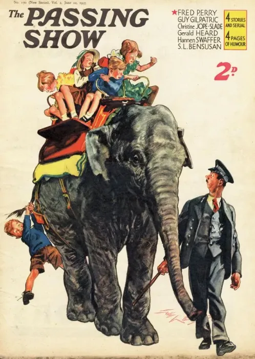 Framed Print : 1930s, UK, The Passing Show, Magazine Cover Framed Print : 1930s, UK, The Passing Show, Magazine Cover