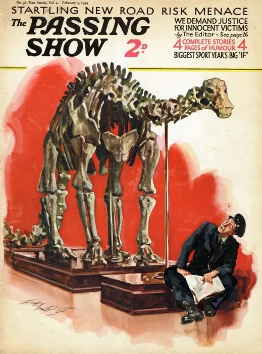 Framed Print : 1930s, UK, The Passing Show, Magazine Cover Framed Print : 1930s, UK, The Passing Show, Magazine Cover